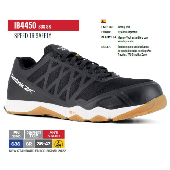 Calzado de Seguridad Reebok IB4450 T45