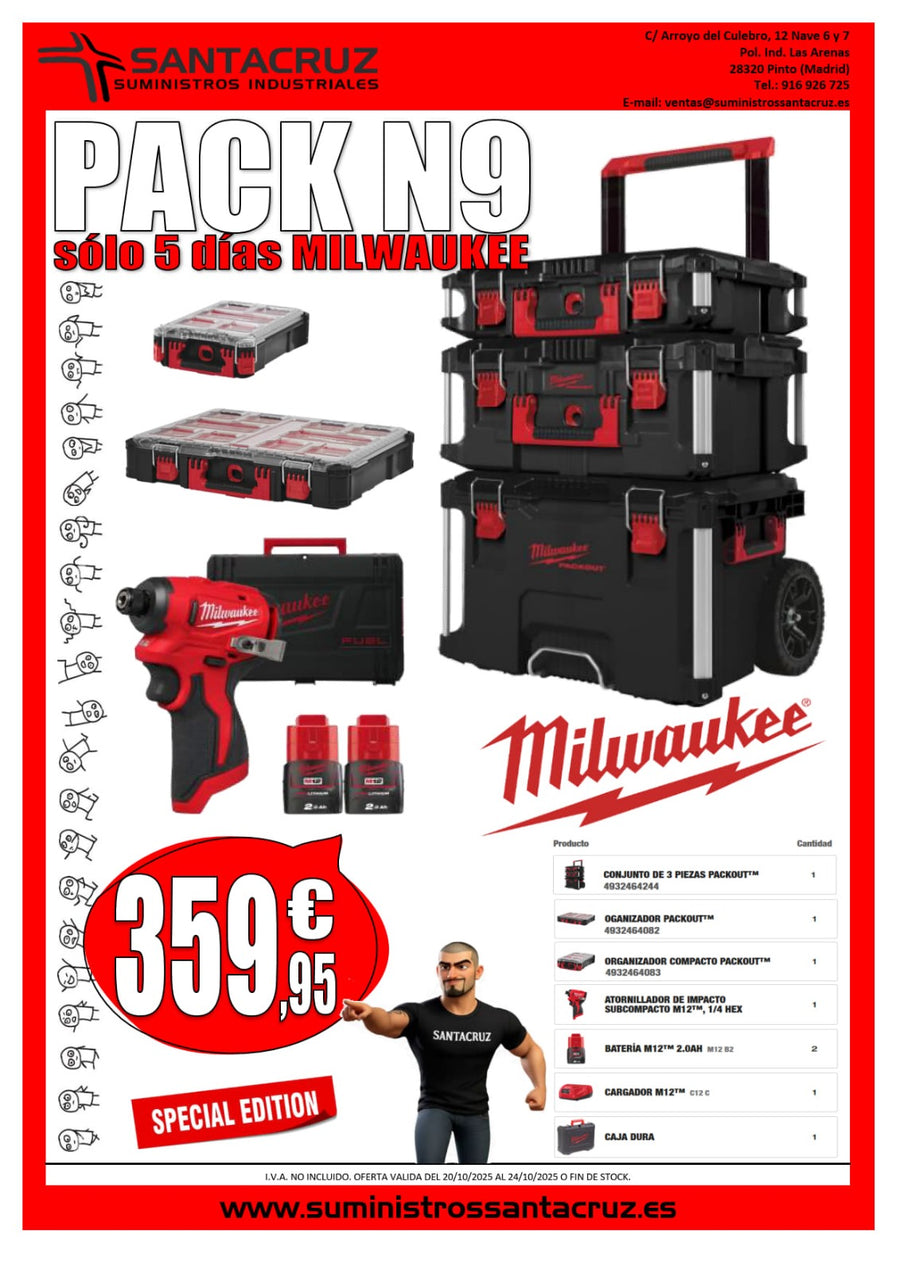 OFERTA PACKOUT MILWAUKEE